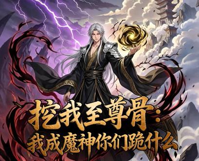 挖我至尊骨，我成魔神你们跪什么动态漫画